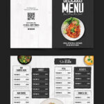 دانلد منوی رستوران Food Bifold Menu
