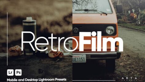 دانلود پریستهای فیلم قدیمی برای لایتروم ARTA - Retro Film Presets for Lightroom