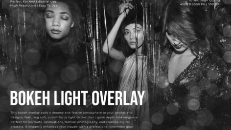 دانلود پوشش نور بوکه Bokeh Light Overlay