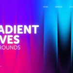 پروژه افترافکت پس‌زمینه‌های گرادیان مواج Gradient Waves Backgrounds