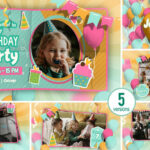 پروژه افترافکت اسلایدشو تولدت مبارک Happy Birthday Slideshow