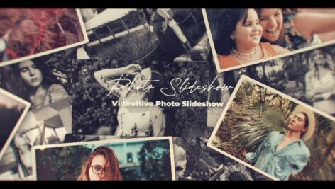 پروژه افترافکت اسلایدشوی عکس خاطرات Memories Photo Slideshow