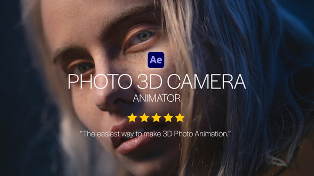 پروژه افترافکت دوربین سه بعدی عکس انیماتور Photo 3D Camera Animator