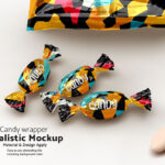 دانلود موکاپ آبنبات و شکلات Candy Mockup