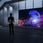 پروژه افترافکت مجموعه استودیوی مجازی Set Virtual Studio