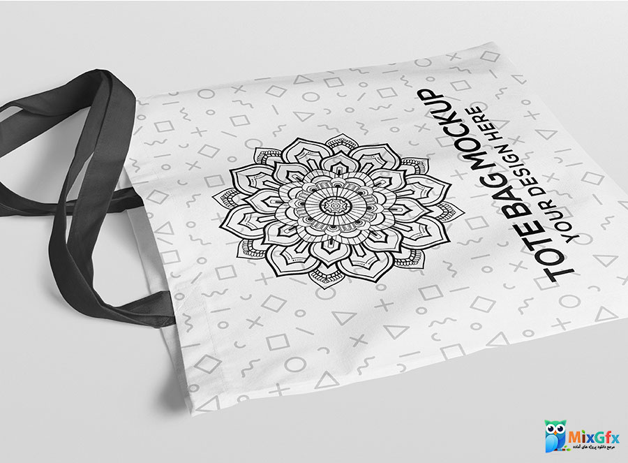 دانلود طرح موکاپ ساک دستی Tote Bag Mockup