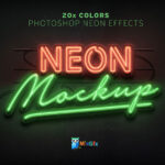 دانلود افکت تابلو نئون Neon Sign Effect