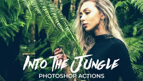 دانلود اکشن‌های فتوشاپ به درون جنگل Into The Jungle Photoshop Actions